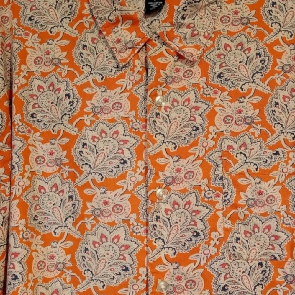Polo Jeans Co Ralph Lauren Paisley Print Shirt XXL